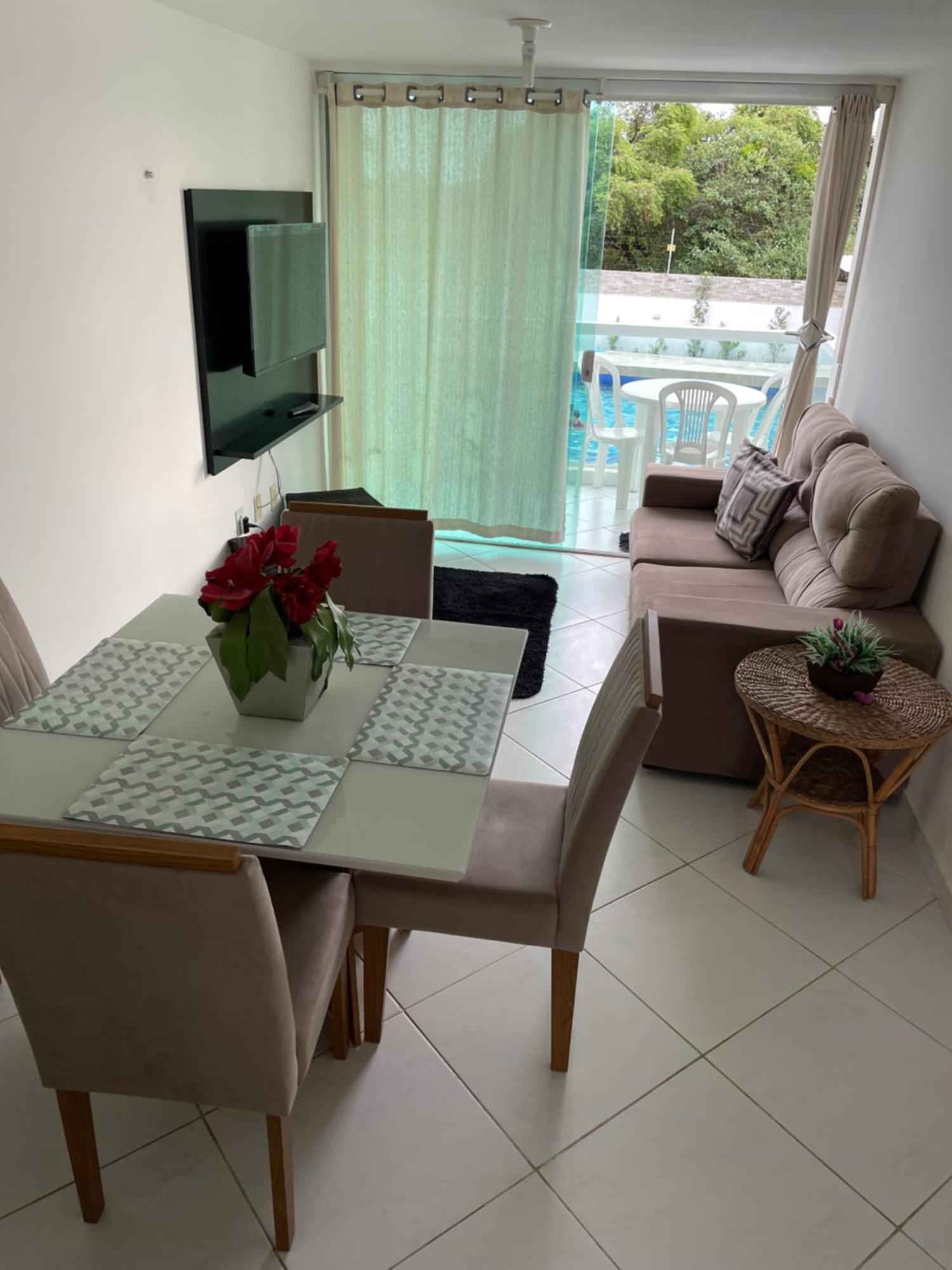 Appartamento Mar E Sol Residencial 2 Quartos C Ar Condicionado,500 Metros Da Praia De Jacuma Conde  Esterno foto